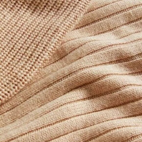 Boden Sweater Knitted Women's Size US 20 22 UK 22 Tan Pullover Bohemian Plus NEW - Picture 4 of 9